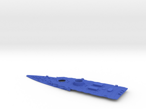 1/600 A-H Battle Cruiser Design If Quarterdeck in Blue Smooth Versatile Plastic