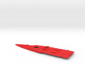1/600 A-H Battle Cruiser Design If Quarterdeck in Red Smooth Versatile Plastic