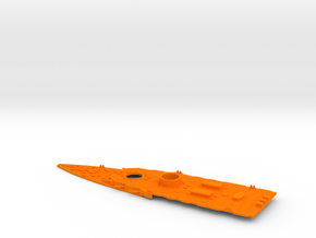 1/600 A-H Battle Cruiser Design If Quarterdeck in Orange Smooth Versatile Plastic