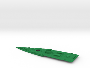 1/600 A-H Battle Cruiser Design If Quarterdeck in Green Smooth Versatile Plastic