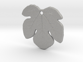 Fig Leaf Pendant in Aluminum