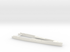 1/700 A-H Battle Cruiser Design IV Bow in White Smooth Versatile Plastic