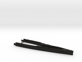 1/700 A-H Battle Cruiser Design IV Bow in Black Smooth Versatile Plastic