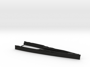 1/600 A-H Battle Cruiser Design IV Bow in Black Smooth Versatile Plastic