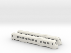 DBAG BR 612 Spur TT in White Natural Versatile Plastic