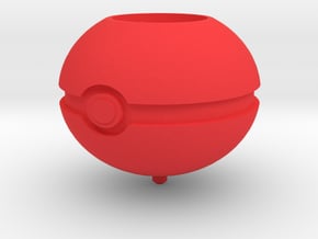 Beyblade Poke Ball | Custom Beyblade in Red Processed Versatile Plastic