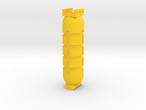Vizar Shoulder Stock 144mm Extension in Yellow Smooth Versatile Plastic