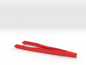 1/700 A-H Battle Cruiser Design VI Bow in Red Smooth Versatile Plastic