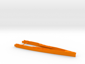 1/700 A-H Battle Cruiser Design VI Bow in Orange Smooth Versatile Plastic