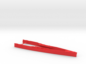 1/600 A-H Battle Cruiser Design VI Bow in Red Smooth Versatile Plastic