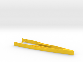 1/600 A-H Battle Cruiser Design VI Bow in Yellow Smooth Versatile Plastic