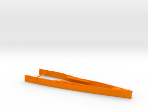 1/600 A-H Battle Cruiser Design VI Bow in Orange Smooth Versatile Plastic