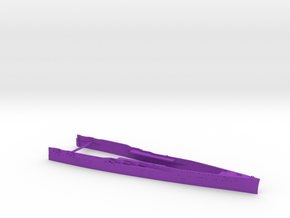 1/600 A-H Battle Cruiser Design VI Bow in Purple Smooth Versatile Plastic