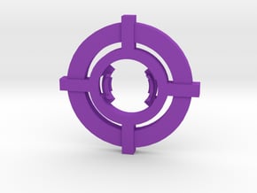 Beyblade Hawkeye | Custom Attack Ring in Purple Processed Versatile Plastic
