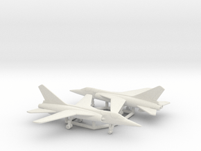 Dassault Mirage G.8 (swept 30) in White Natural Versatile Plastic: 6mm