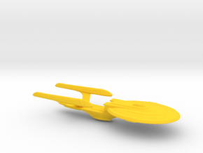 Obena Class (USS Archimedes) / 7.5cm - 3in in Yellow Smooth Versatile Plastic