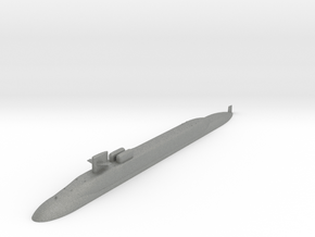 USS Ohio SSGN-726 waterline in Gray PA12: 1:500
