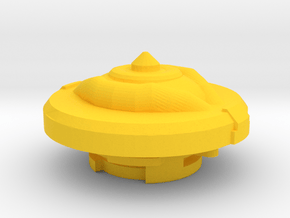 Beyblade Yu-gi-oh Millennium Ring | Custom Base in Yellow Processed Versatile Plastic