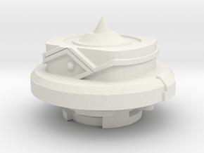 Beyblade Genji | Overwatch | Custom Blade Base in White Natural Versatile Plastic