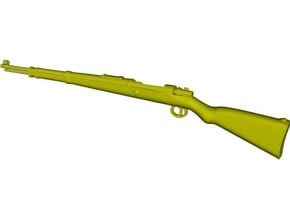 1/24 scale Mauser Karabiner K-98k Kurz rifle x 1 in Tan Fine Detail Plastic