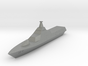 HSwMS Visby K31 in Gray PA12: 6mm
