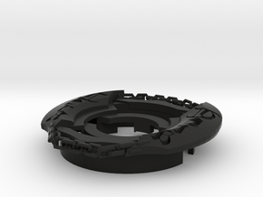 Chiroptera Clear wheel in Black Natural Versatile Plastic