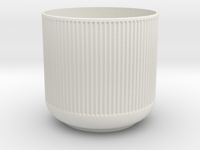 Plant Pot IKEA style in White Natural Versatile Plastic: Medium