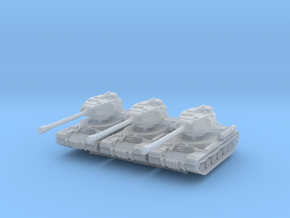 IS-2 mod. 1943 (x3) 1/220 in Smooth Fine Detail Plastic