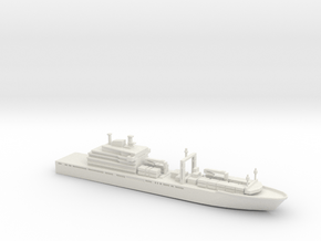 1/1800 Scale Berlin Class Replenishment Ship in White Natural Versatile Plastic