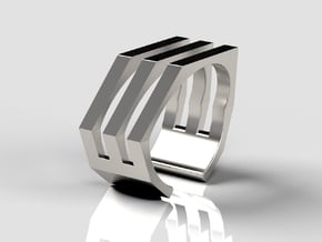 Laureline Ring (Valerian) in Polished Silver: 9 / 59