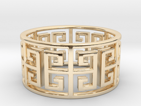 Diplos Ring · 6 Facets in 14K Yellow Gold: 5.25 / 49.625