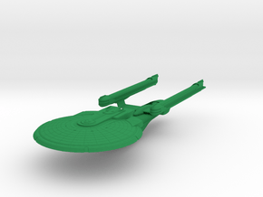 3788 Excelsior class Ent B sub-class in Green Smooth Versatile Plastic