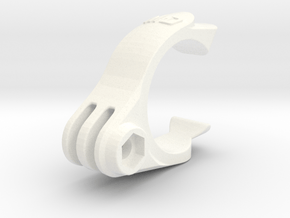 For GoPro Deda D-Clip Stem Mount in White Smooth Versatile Plastic