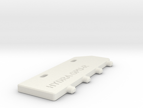 Hydra GPU Retainer in White Natural Versatile Plastic