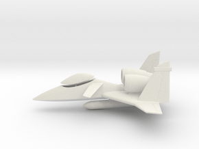 PZL-230 Skorpion (w/o landing gears) in White Natural Versatile Plastic: 1:64 - S