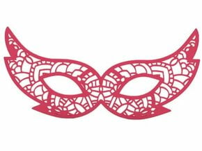 Mask in Pink Processed Versatile Plastic