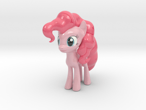My Little Pony - Pinkie Pie in Smooth Full Color Nylon 12 (MJF)