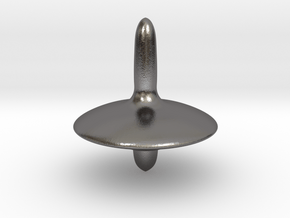 "Flying saucer" Spinning Top in Processed Stainless Steel 316L (BJT)