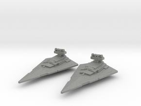 Imperial-II Class Star Destroyer 1/40000 x2 in Gray PA12