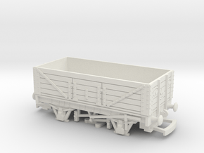 HO/OO 6-Plank Wagon v2 Bachmann in White Natural Versatile Plastic