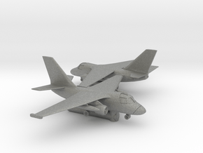 Lockheed S-3 Viking . x2 in Gray PA12: 1:400