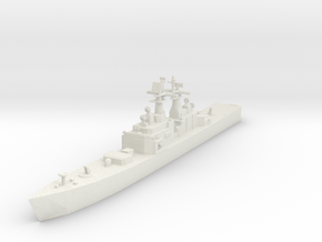 USS California CGN-36 in White Natural Versatile Plastic: 1:1200