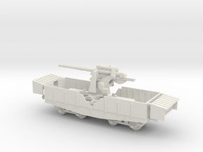 Plattformwagen SSY 144 002 (rep) in White Natural Versatile Plastic