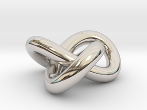 Torus Knot 1 in Platinum