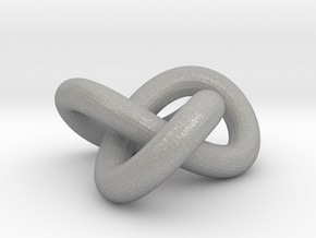 Torus Knot 1 in Aluminum
