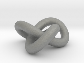 Torus Knot 1 in Gray PA12