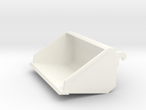 Schaufel 160 in White Smooth Versatile Plastic