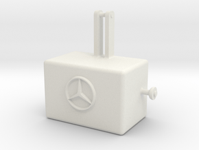 Gewicht Mercedes in White Natural Versatile Plastic