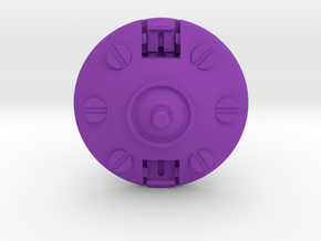 Beyblade klarken base in Purple Processed Versatile Plastic