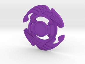 Beyblade Klarken attack ring in Purple Processed Versatile Plastic